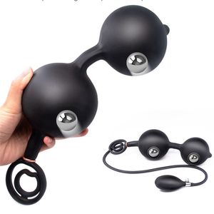 Lojas sexy Binchas infláveis ​​enormes plug plug grande buttplug ânus vagina expansão Massagem Próstata Brinquedos adultos para homens Casais