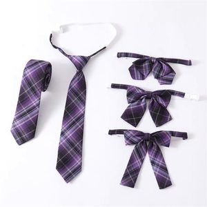 Set di abbigliamento Scuola giapponese JK Uniform Calco con papilla per ragazze Accessori per camion a colori viola