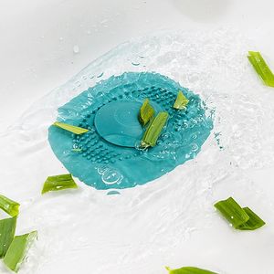 Tezgah Filtrasyon Banyo Lavabo Drenaj Saç Catcher Düzensiz Desen Banyo Stoper Fiş Lavabo Süzgeç Filtre Mutfak Aksesuar