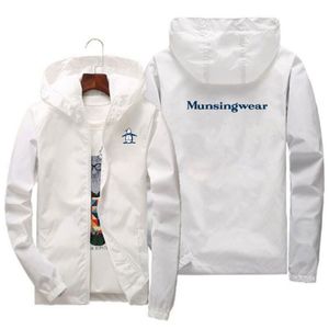 2022 Brand Street Men Jackets Fashion Windbreak Designer Munsingwear Baseball Hoodie