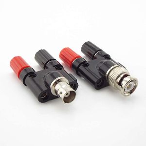 Other Lighting Accessories Female Male To Two Dual 4mm Banana Plug Jack Coaxial Connector RF AdapterOther OtherOther