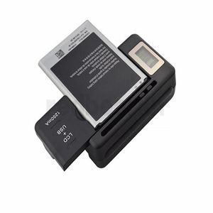 Caricabatteria universale con indicatore LCD intelligente per Samsung con carica in uscita USB US EU PLUG