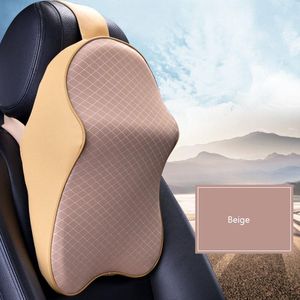 Cushion/Decorative Pillow Multifunction Car Seat Supports Back Cushion And Memory Headrest Neck Foam Lumbar Support Interior AccessoriesCush