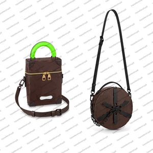 M59706 WHEEL M59664 VERTICAL BOX women bag round shape N Handbag purse original cowhide canvas designer shoulderbag crossbody messenger eveningbag