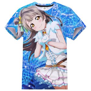 Wholesale cute girls t shirts for sale - Group buy Men s T Shirts Kawaii Girl T shirt D Anime Love Live Printed Men Women Cute Cartoon Casual Harajuku Unisex Fashion Tee Tops