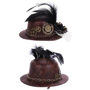 Mini-articles De Fête achat en gros de Autres événements Party Supplies Femmes Halloween Gothic Mini Hat Hat Steater