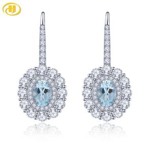 silver aquamarine earrings - Buy silver aquamarine earrings with free shipping on DHgate