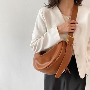 HBP torebki Crossbody dla kobiet o dużej pojemności luksusowe torebki solidne miękkie torby na ramię kobiece dorywczo torba podróżna Hobos Vintage Sac nowe torebki