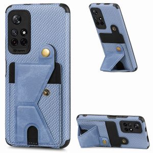 Fibermönster mjuka TPU -fall för Xiaomi Mi 11i 11 10T Lite Poco X3 NFC F3 Redmi Note 11 10 Pro 11s 10s Magnetic Card Holder Cover