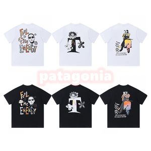 Mensual impressão casual t camisetas altas qulaity algodão puro camisetas femininas moda de manga curta camiseta de verão roupas asiáticas s-xl