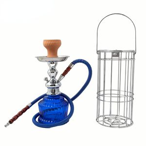 New high-grade iron cage hookah set wholesale oil lamp bottle hookah accessories