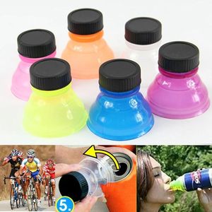 UPS Reusable Food Grade Plastic Clear Soda Can Lids Covers Bottle Saver Topper Caps Picnic Accessories Fits Standard