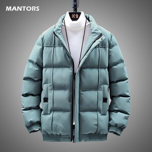 Warm Parkas Men Winter Jackets Thick Windproof Overcoats Solid Color Brand Mens Parkas Coat Casual Jacket Outerwear Mens 201119