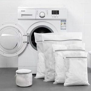 Laundry Bags Washing Machine Bag Net Mesh Case For Shoe Bra Dirty Clothes Underwear Organizer Filet Linge Waszak Bolsa Lavadora