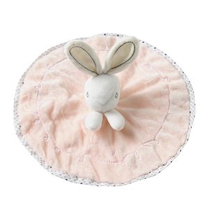 Confortevole giocattolo per bambini Cartone animato multifunzione Placare morbido peluche Asciugamano confortevole per conigli