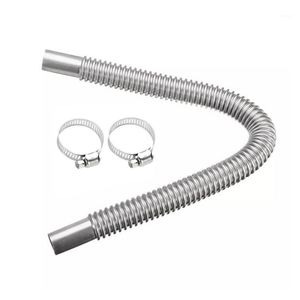 Manifold & Parts 100-300cm Air Parking Heater Stainless Steel Exhaust Pipe Tube Gas Vent Fit Diesels Tank Car Heaters Accessories
