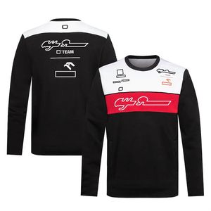 F1 racing kostym 2022 Ny långärmad rund hals snabbtorkande t-shirt sommar casual sportteam uniform plus storlek kan anpassas3025