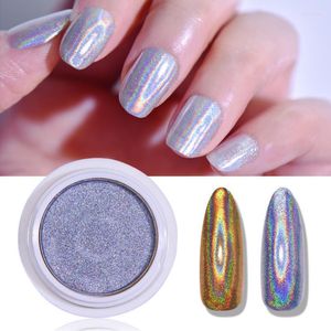 Nail Glitter BeautyBigbang Gradient Shiny Set Powder Laser Sparkly Art Chrome Pigment Silver DIY Decoration Kit Prud22