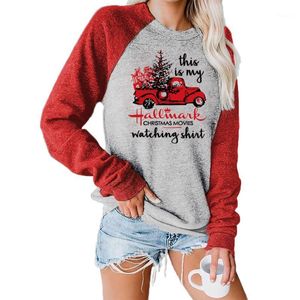 Weihnachten Santas Hoodies 2022 Ästhetische Sweatshirts Übergroße Herbst Langarm Frauen Print Hoodie Damen