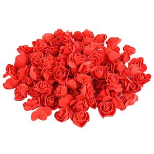 Fiori del matrimonio Rose da 3,5 cm PE Schiuma di rosa Testa artificiale Fiore Casa Decorativa Giove Distinzione San Valentino Regalo fai -da -te