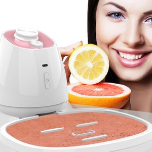 Fully automatic fruit and vegetable self-made facial mask machine has passed various certifications for home beauty