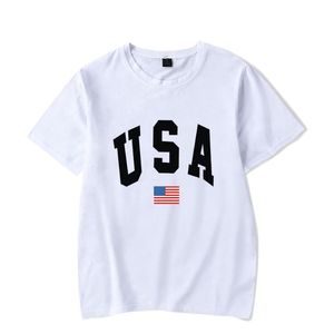 Camisetas para hombres Diseño de moda de moda Camiseta White White US Flag Atletic Camiseta Camanicería Tactical Tee American Patriótica EE. UU. 2022