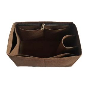 Passt für Gürteltasche NANO/Micro/Mini Flap Handbag Shaper Purse Insert Makeup Travel Inner Purse Portable Cosmetic Bag Organizer