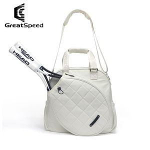 Borsa da tennis GreatSpeed da donna e da uomo di alta qualità Coppia da tennis Squash Padel Borse a tracolla Accessorio da tennis professionale per esterni 220721