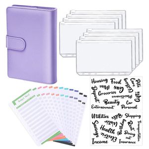 Notatnik skórzany notebook segregator budżetowy organizator Cash Envelope System Light Practaks Loss-LiafnotePads NotepadsnotePads