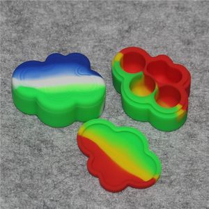 Silicone container boxes large clouds unique shape Empty Bottle nonstick box Accessories containers household portable