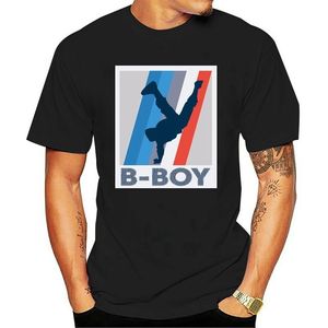 T-shirt da uomo Top estivi per uomo T-shirt in cotone Moda B-Boy Camicia da ballo di strada Breakdance B Boy Concert Tee Shirts W220409