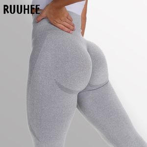 RUUHEE Seamless Leggings Women Sportwear Scrunch Butt Lifting Booty High Waisted Push Up Yoga Pants Women Leggings For Fitness