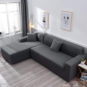 Fodere per sedie Divano elasticizzato Fodera per divano per soggiorno Cubre Corner Funda Chaise Cover Lounge Home Elastic CoverChair ChairChair