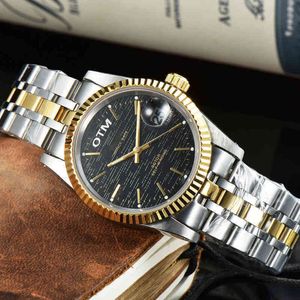 Uxury Watch Date GMT Olex TD Men's Sapphire rostfritt stål 43mm vattentät automatisk mekanisk klocktoppmärke lyxdykning