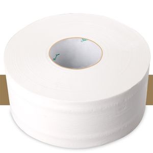 Домашняя туалетная бумага рулоны белоснежны с утолщением крупнотом