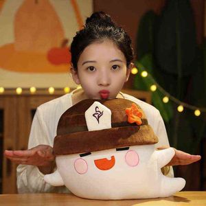 CMゲームGenshin Impact Plush Pillow Youou Secret Peluche Toy Cute Peluche Elemental Slim Pop Gifts for Children Hobby J220704