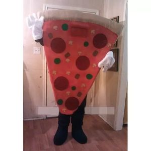 Hög kvalitet läckra pizza maskot kostymer halloween fancy party dress tecknad karaktär karneval xmas påsk reklam födelsedagsfest kostym outfit
