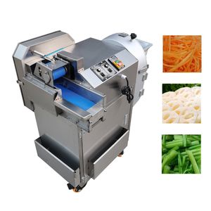 Máquina de corte de legumes Slicer elétrico Repolho Chilli Lek Scallion Shredder Dicing Machine Ginger Cortador