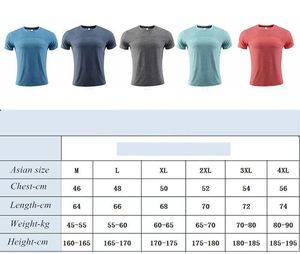 Lululu Men Outdoor Shirts New Fitness Gym LuluemensフットボールサッカーメッシュバックスポーツクイックドライTシャツスキニー男性ルルモン高品質
