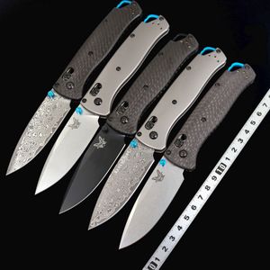 BENCHMADE 535-3 Damascus AXIS BUGOUT Folding Knife Outdoor Camping Hunting Pocket Tactical Self-Defense EDC Tool Knife