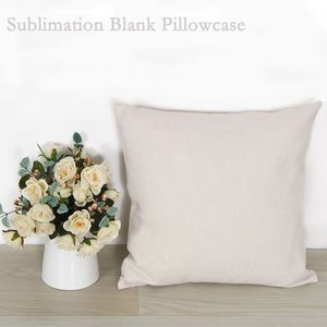 Sublimação personalizada travesseiro caso em branco sofá coxim cobrir decoração do quarto DIY presente de decoração doméstica suprimentos