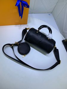 Bag de designer de luxo elegante de alta qualidade Ladies Bag de bolsa de bolsa de couro cheia de couro completo Bolsa de ombro em relevo #45980