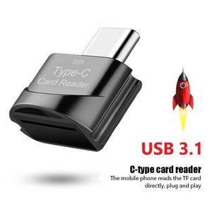 New USB 3.0 Type C To Micro-SD TF Adapter OTG Cardreader Mini Card Reader Smart Memory Card Reader For Laptop Samsung