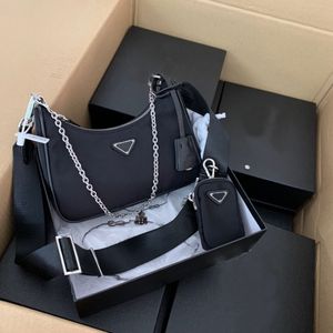 Abend 2 Stück Tasche Hochwertige Nylon Handtaschen Verkauf Frauen Designer Umhängetaschen Damen Diagonal Mode Klassisch