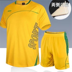 Maglie da tennis di alta qualità, pantaloncini da camicia da badminton, set da uomo, set da ping pong, vestiti da ping pong, tute sportive da jogging per badminton 220607