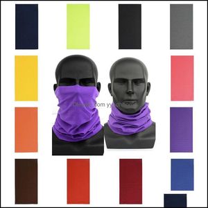 Party Masks Festive Supplies Home Garden Unisex Head Face Mask Riding Bikers Tube Bandana Scarf Wristband Beanie Cap Snood Dhyrq