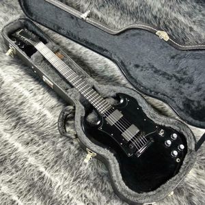 SG Gothic Ebony Fignbord Satin Электро -гитара