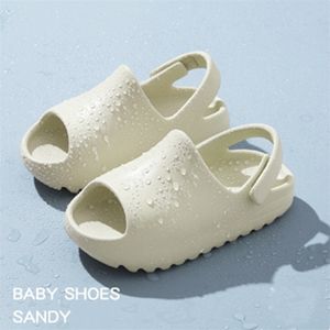 키즈 샌들 여름 유아 어린이 야외 스포츠 신발 소년 소녀 아기 소프트 밑창 가벼운 실내 안티 슬립 슬라이드 220621