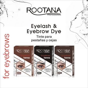 Roorana EyebrOw Enhancers à prova d'água de longa duração das sobrancelhas tintura tatuagem creme henna brow cílios de sobrancelha