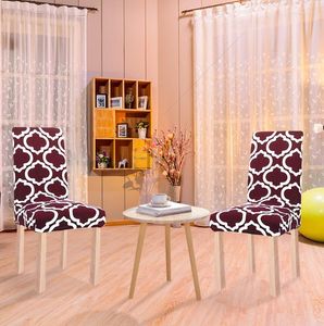 Chair Covers Cover Stretch Spandex Chaircover Elastic Protective Furniture Waterproof For Dining El Party